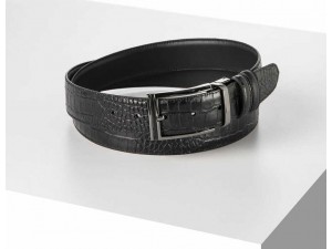 3.5 cm Erkek Çift Taraflı Klasik Hakiki Deri Kemer Siyah-Siyah 3.5 cm Erkek Çift Taraflı Klasik Hakiki Deri Kemer Siyah-Siyah