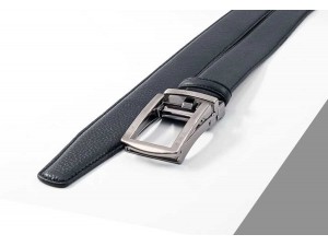 3,5 cm Erkek Otomatik Mekanizmalı  Deri Klasik Kemer Siyah 3,5 cm Erkek Otomatik Mekanizmalı  Deri Klasik Kemer Siyah