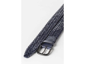 3.5 cm Unisex El Yapımı Tulum Hasır Örgülü Hakiki Deri Kemer Lacivert 3.5 cm Unisex El Yapımı Tulum Hasır Örgülü Hakiki Deri Kemer Lacivert