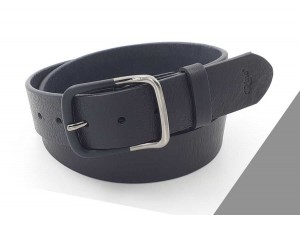 4 cm Unisex Hakiki Deri Spor Kemer Lacivert