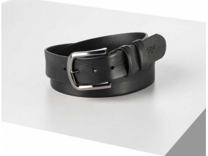 4 cm Erkek Hakiki Deri Spor Kemer Siyah