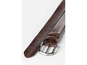 4 cm Erkek Hakiki Deri Spor Kemer Kahverengi