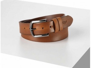 4 cm Erkek Hakiki Deri Spor Kemer Kestane