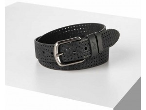 4 cm Erkek   Hakiki Deri Spor Kemer Siyah