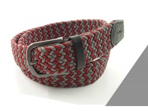 3,5 cm Erkek Elastik Dokuma Kemer Mix