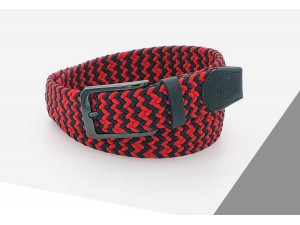 3.5 cm Elastik Dokuma Kemer Kırmızı - Lacivert 3.5 cm Elastik Dokuma Kemer Kırmızı - Lacivert