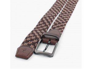 3.5 cm Elastik Dokuma Kemer Sütlü Kahve - Kahverengi 3.5 cm Elastik Dokuma Kemer Sütlü Kahve - Kahverengi