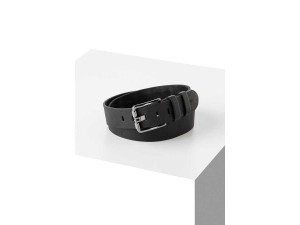 4.5 cm Erkek  Hakiki Deri Spor Kemer Siyah