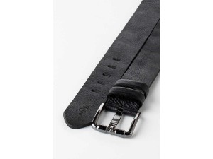 4.5 cm Erkek  Hakiki Deri Spor Kemer Siyah