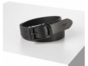 4 cm Erkek Antik  El Yapımı Hakiki Deri Spor Kemer Siyah