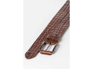 4 cm Unisex Antik  Hakiki Deri Spor Kemer Konyak 4 cm Unisex Antik  Hakiki Deri Spor Kemer Konyak